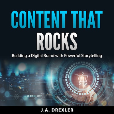 Content that Rocks – omslag til lydbogen af J.A. Drexler