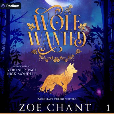 Wolf Wanted – omslag til lydbogen af Zoe Chant