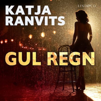 Gul regn – omslag til lydbogen af Katja Ranvits