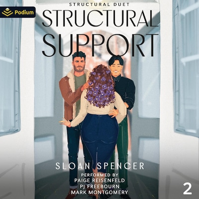 Structural Support – omslag til lydbogen af Sloan Spencer
