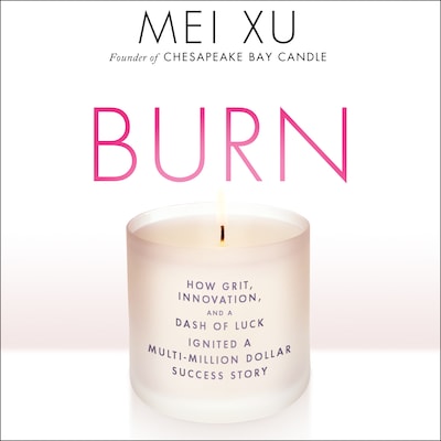 Burn – omslag til lydbogen af Mei Xu