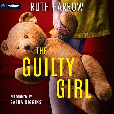 The Guilty Girl – omslag til lydbogen af Ruth Harrow
