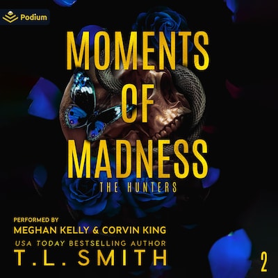 Moments of Madness – omslag til lydbogen af T.L. Smith