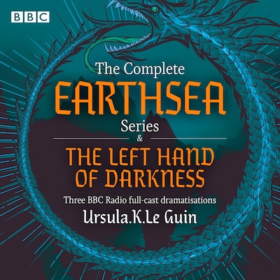 The Complete Earthsea Series & The Left Hand of Darkness – omslag til lydbogen af Ursula.K.Le Guin