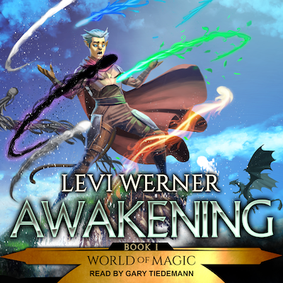 Awakening – omslag til lydbogen af Levi Werner