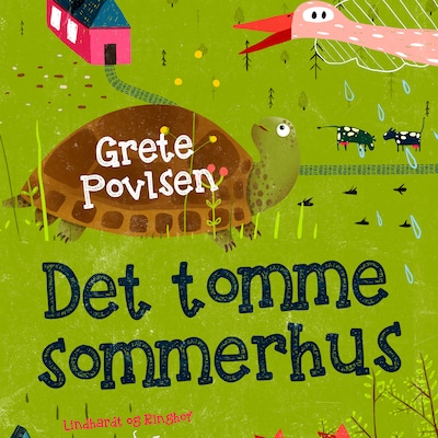 Det tomme sommerhus – omslag til lydbogen af Grete Povlsen