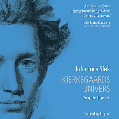 Kierkegaards univers. En guide til geniet – omslag til lydbogen af Johannes Sløk