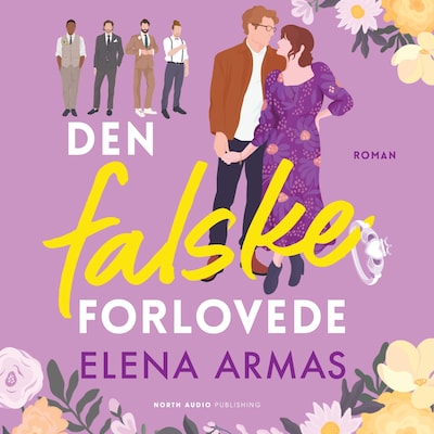 Den falske forlovede – omslag til lydbogen af Elena Armas