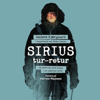 Sirius tur-retur – omslag til lydbogen af Anders Kjærgaard, Mette Bender