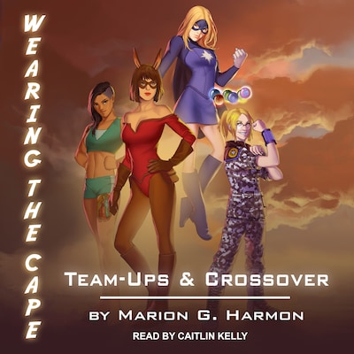 Team-Ups & Crossovers – omslag til lydbogen af Marion G. Harmon