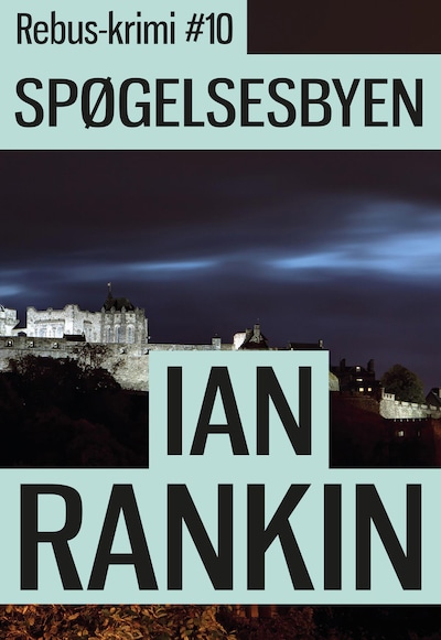 Spøgelsesbyen – omslag til lydbogen af Ian Rankin