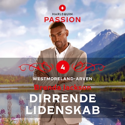 Dirrende lidenskab – omslag til lydbogen af Brenda Jackson