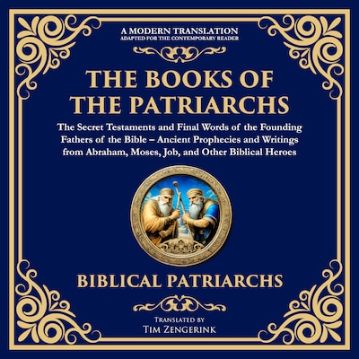 The Books of the Patriarchs – The Secret Testaments and Final Words of the Founding Fathers of the Bible – omslag til lydbogen af Tim Zengerink, Various Ancient Writers