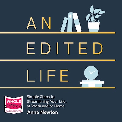 An Edited Life – omslag til lydbogen af Anna Newton