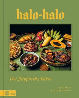 Halo-halo : Det filippinska köket – omslag till ljudboken av Joel Åhlin,Lennart Weibull