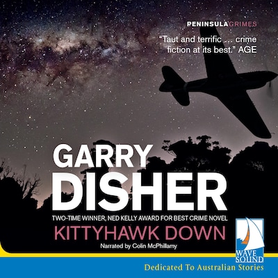 Kittyhawk Down – omslag til lydbogen af Garry Disher