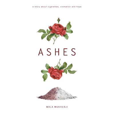 Ashes – omslag van het luisterboek van Mala Mukherji