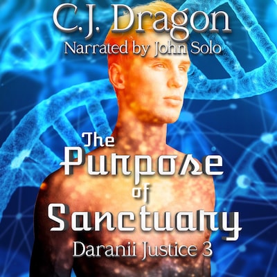 The Purpose of Sanctuary – omslag til lydbogen af C.J. Dragon