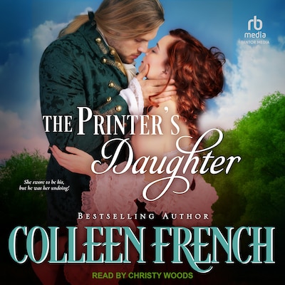 The Printer's Daughter – omslag til lydbogen af Colleen French