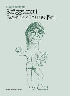 Skäggskott i Sveriges framstjärt – omslag till ljudboken av Claes Britton