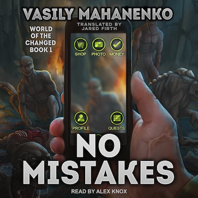 No Mistakes – omslag til lydbogen af Vasily Mahanenko