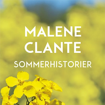 Sommerhistorier – omslag til lydbogen af Malene Clante