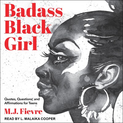 Badass Black Girl – omslag til lydbogen af M.J. Fievre