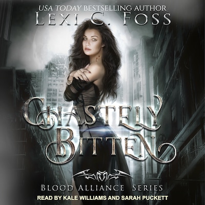 Chastely Bitten – omslag til lydbogen af Lexi C. Foss