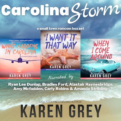 Carolina Storm – omslag til lydbogen af Karen Grey