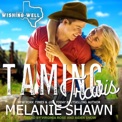 Taming Travis – omslag til lydbogen af Melanie Shawn