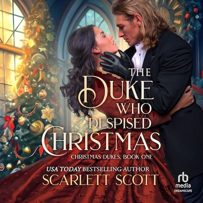 The Duke Who Despised Christmas – omslag til lydbogen af Scarlett Scott