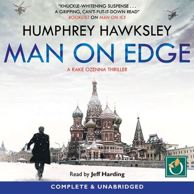 Man on Edge – omslag til lydbogen af Humphrey Hawksley