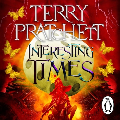Interesting Times – omslag til lydbogen af Terry Pratchett