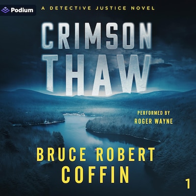 Crimson Thaw – omslag til lydbogen af Bruce Robert Coffin