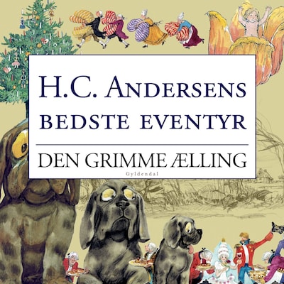 Den grimme ælling – omslag til lydbogen af H. C. Andersen