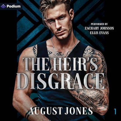 The Heir's Disgrace – omslag til lydbogen af August Jones