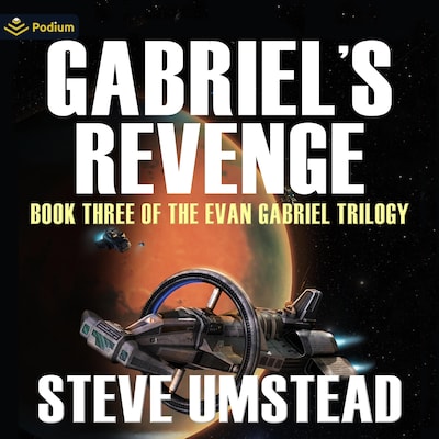 Gabriel's Revenge – omslag til lydbogen af Steve Umstead