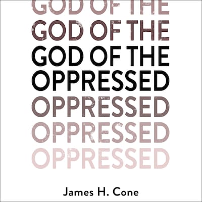 God of the Oppressed – omslag til lydbogen af James H. Cone