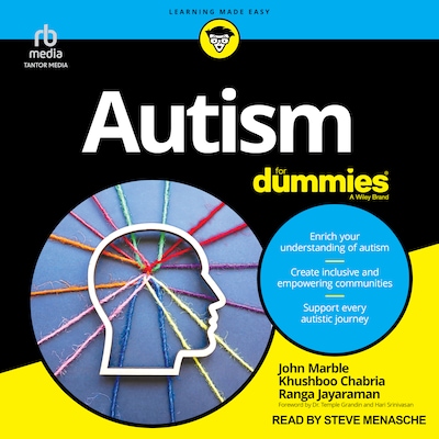 Autism For Dummies – omslag til lydbogen af John Marble, Khushboo Chabria, Ranga Jayaraman