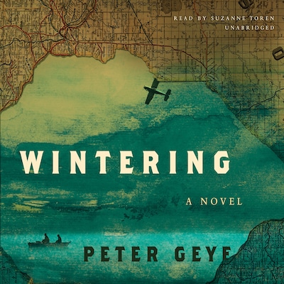 Wintering – omslag til lydbogen af Peter Geye