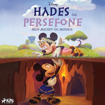 Hades og Persefone med Mickey og Minnie – omslag til lydbogen af Disney