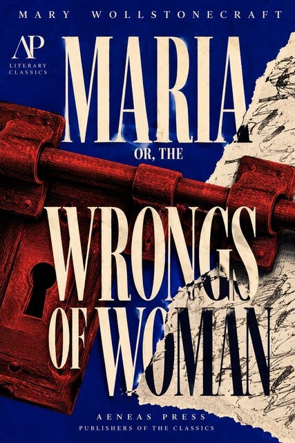 Maria: Or, The Wrongs of Woman – omslag til lydbogen af Mary Wollstonecraft