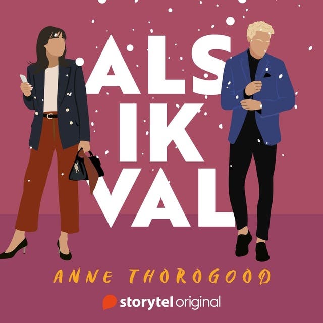 Als ik val – omslag van het luisterboek van Anne Thorogood