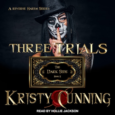 Three Trials – omslag til lydbogen af Kristy Cunning
