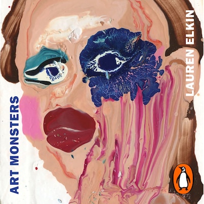 Art Monsters – omslag til lydbogen af Lauren Elkin