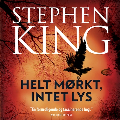 Helt mørkt, intet lys – omslag til lydbogen af Stephen King