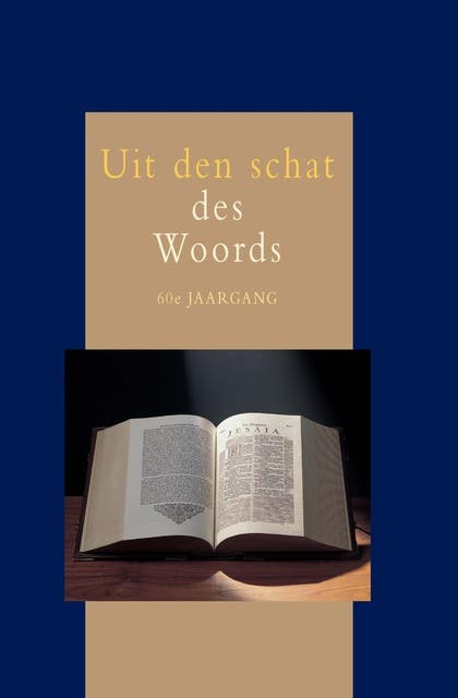 Uit den schat des woords 60e jaargang – omslag van het luisterboek
