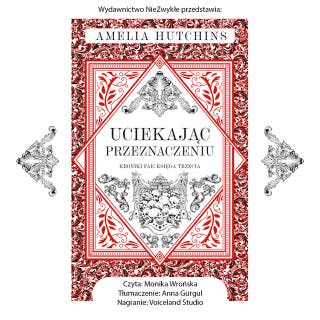 Uciekając przeznaczeniu – okładka audiobooka, autor Amelia Hutchins