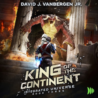 King of the Continent – omslag til lydbogen af David J. VanBergen