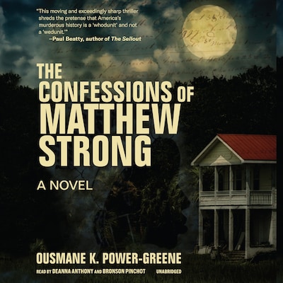 The Confessions of Matthew Strong – omslag til lydbogen af Ousmane K. Power-Greene